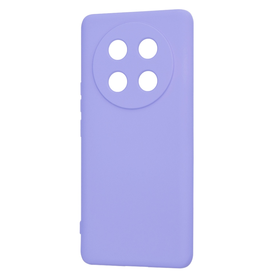 Husa pentru Honor X9c / Magic7 Lite din Silicon Catifelat, Protectie Premium, Skyddar SoftElegance - Violet - 3 | YEO