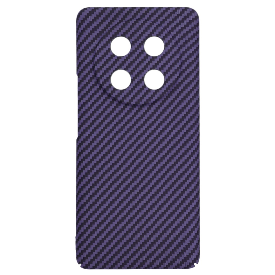 Husa pentru Honor X9c / Magic7 Lite, SKYDDAR INNOVATION, textura carbon, Carbonite FiberShell, Mov, set cu sticker - 3 | YEO