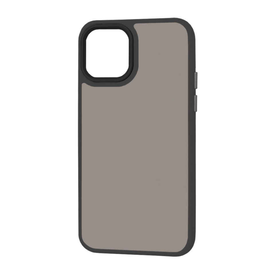 Husa pentru iPhone 11 Pro Max, SKYDDAR INNOVATION, HaloFrost, AntiSoc, Negru, set cu sticker - 3 | YEO