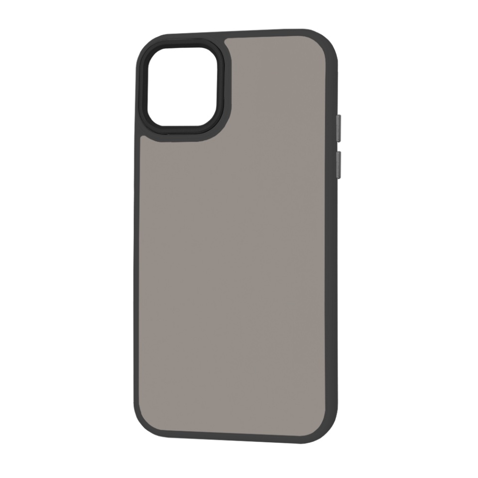 Husa pentru iPhone 11, SKYDDAR INNOVATION, HaloFrost, AntiSoc, Negru, set cu sticker - 3 | YEO