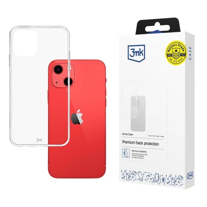 Husa pentru iPhone 13, 3mk Armor Case, Clear
