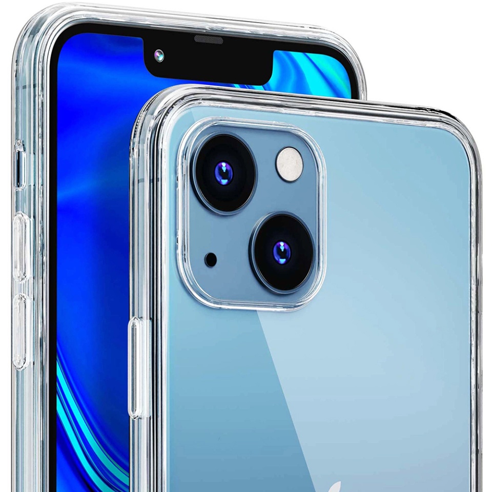 Husa pentru iPhone 13, din silicon, 3mk Clear Case, Transparent - 2 | YEO