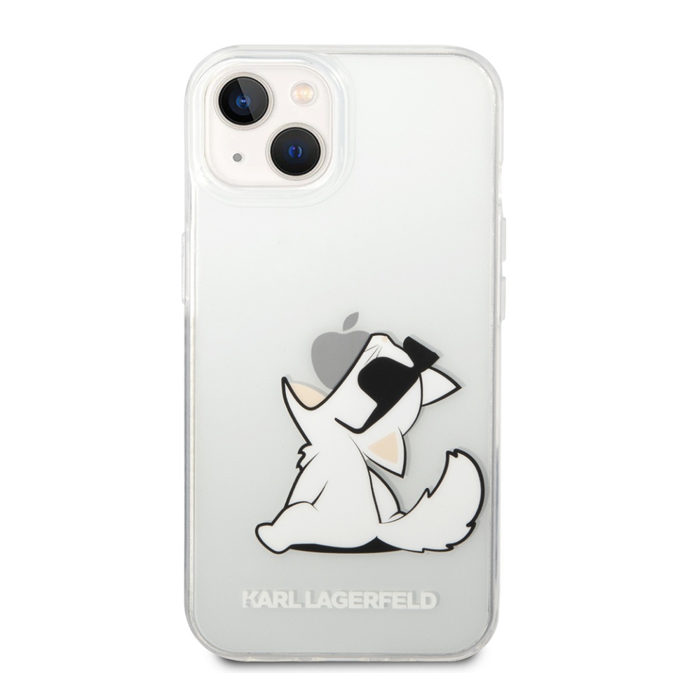 Husa pentru iPhone 14 Plus / 15 Plus, Hardcase Transparent, Karl Lagerfeld, Transparenta - 2 | YEO