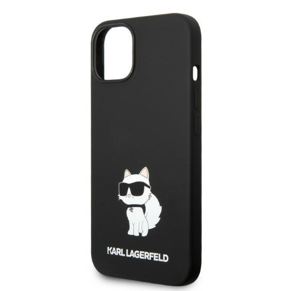 Husa pentru iPhone 14 Plus, Silicone MagSafe, Karl Lagerfeld - Negru - 3 | YEO