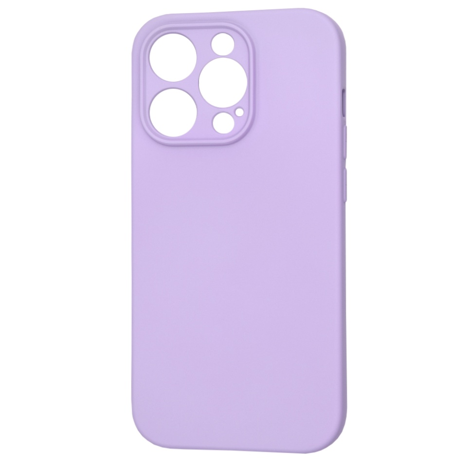 Husa pentru iPhone 14 Pro, SKYDDAR INNOVATION, din Silicon Catifelat, SoftFlex Magsafe, Violet, set cu sticker - 2 | YEO
