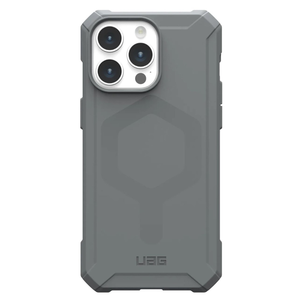 Husa pentru iPhone 15 Pro Max, Essential Armor MagSafe, UAG - Gri - 2 | YEO