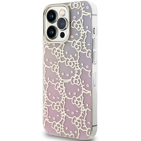 Husa pentru iPhone 15 Pro Max, Hardcase IML, Hello Kitty - Roz - 1 | YEO