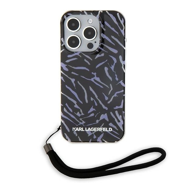 Husa pentru iPhone 15 Pro Max Hardcase, Karl Lagerfeld - Mov - 2 | YEO