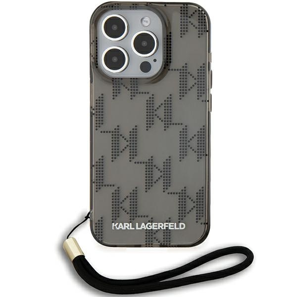 Husa pentru iPhone 15 Pro Max IML Luxury, Karl Lagerfeld - Negru - 1 | YEO