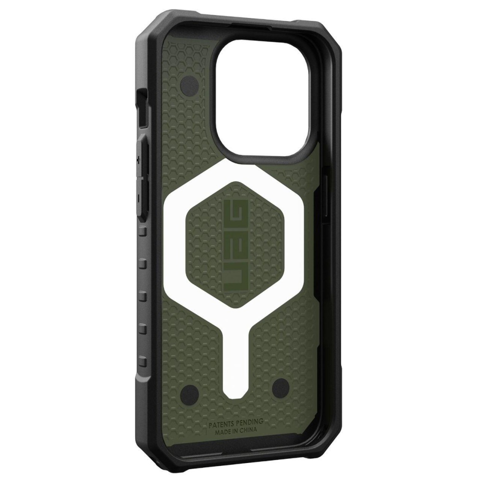 Husa pentru iPhone 15 Pro Max, Pathfinder MagSafe, UAG - Verde - 2 | YEO