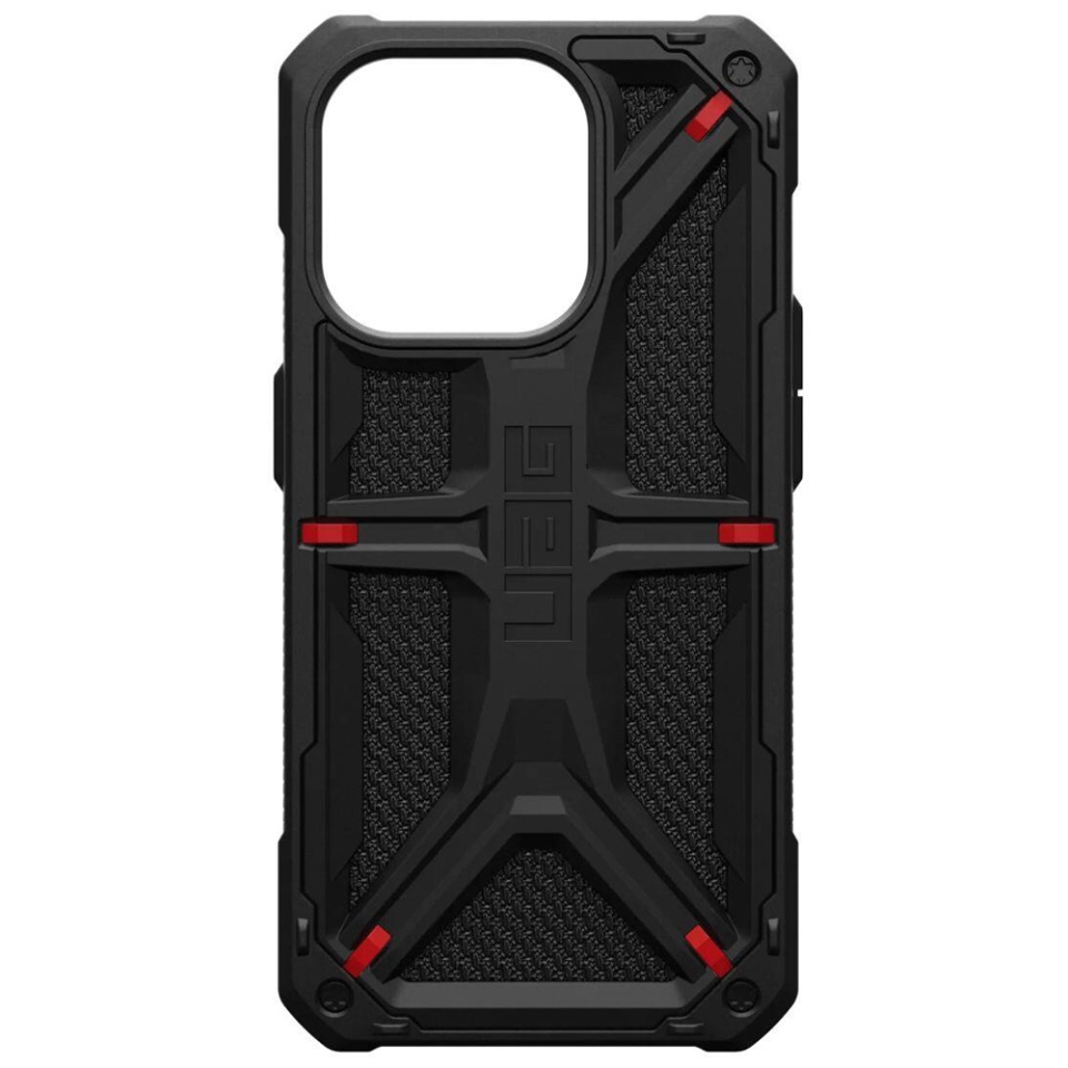 Husa pentru iPhone 15 Pro, Monarch, UAG - Kevlar Negru - 2 | YEO