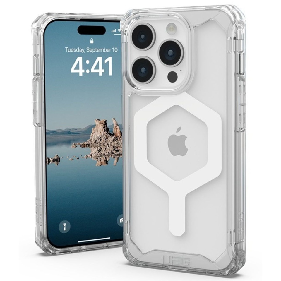 Husa pentru iPhone 15 Pro, Plyo Pro, UAG - Alb - 1 | YEO