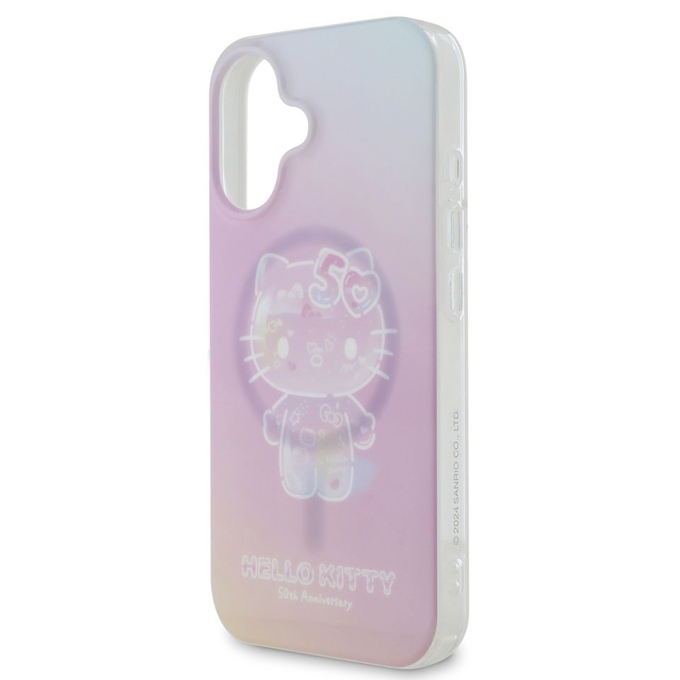 Husa pentru iPhone 16, Hardcase IML, Hello Kitty - Roz - 3 | YEO