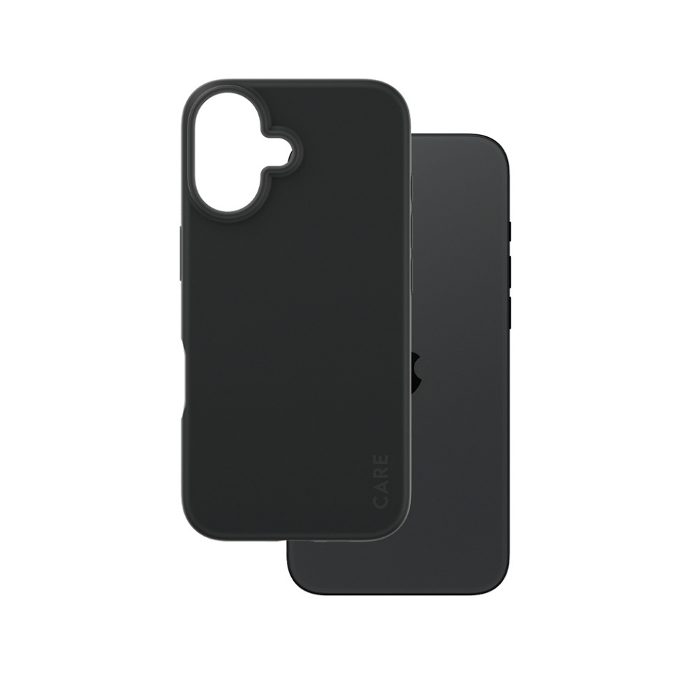 Husa pentru iPhone 16, PanzerGlass, CARE Fashionable Case, Silicon Soft Touch Slim Eco-Friendly cu Protectie Avansata si Compatibilitate Wireless, Antialunecare, Antiamprenta, Maro