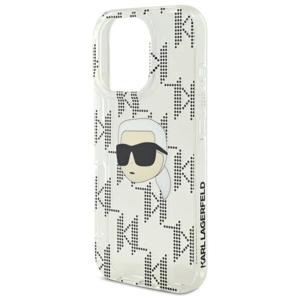 Husa pentru iPhone 16 Pro IML Luxury, Karl Lagerfeld - Transparenta - 2 | YEO