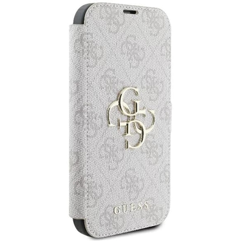 Husa pentru iPhone 16 Pro Max, Book, Guess - Roz - 4 | YEO