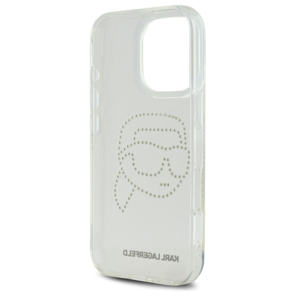 Husa pentru iPhone 16 Pro Max IML Rhinestones, Karl Lagerfeld - Transparenta - 2 | YEO
