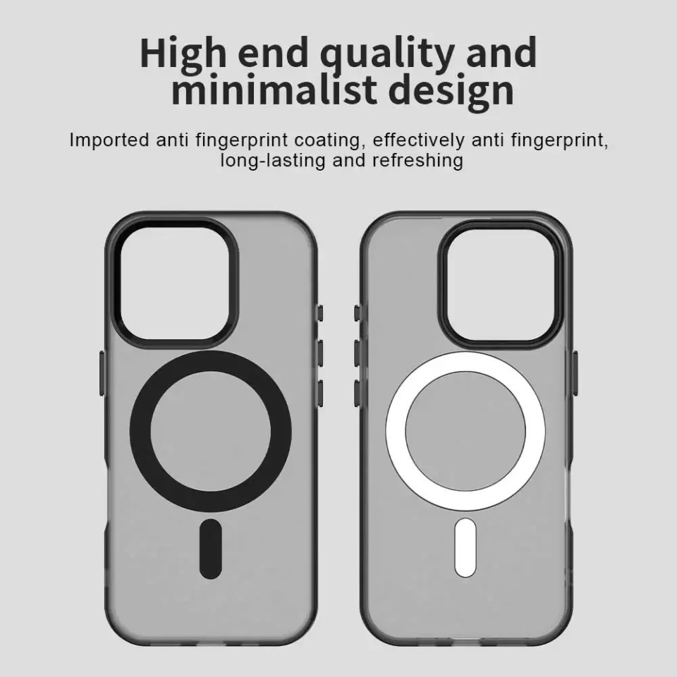 Husa pentru iPhone 16 Pro Max, SKYDDAR INOVATION, CandyCase, Magsafe, set cu sticker, Albastru - 2 | YEO