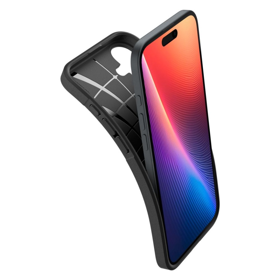 Husa pentru iPhone 16, Spigen Core Armor - Negru - 3 | YEO