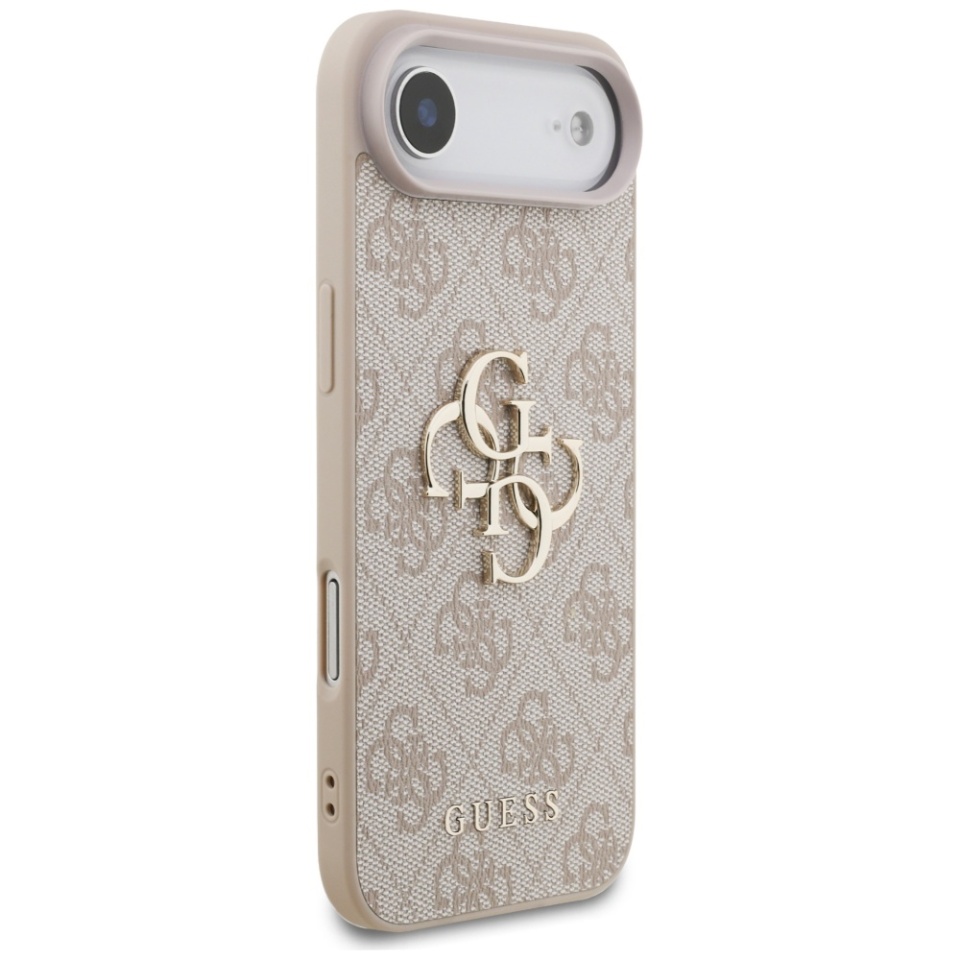 Husa pentru iPhone 17 Air, Guess Hardcase 4G Big Logo, Protectie Slim, Compatibila, Roz - 3 | YEO