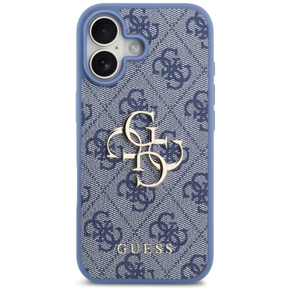 Husa pentru iPhone 17, Guess Hardcase 4G Big Logo, Protectie Slim, Compatibila, Albastru - 3 | YEO