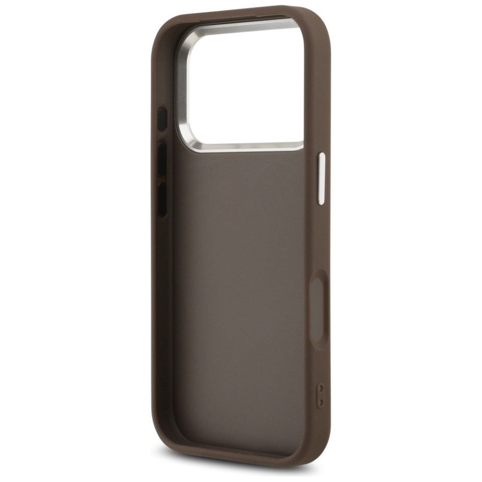 Husa pentru iPhone 17 Pro, Guess Big 4G Logo Classic Logo, Maro - 1 | YEO
