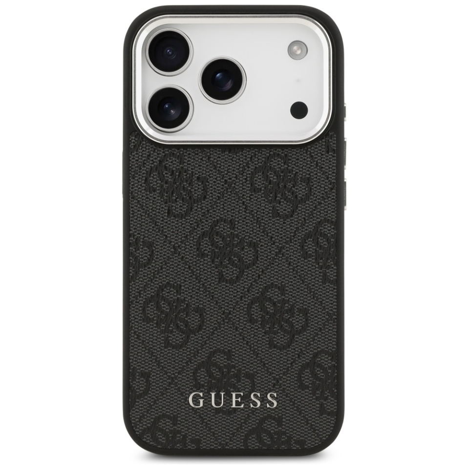 Husa pentru iPhone 17 Pro, Hardcase 4G Classic Logo MagSafe, Negru - 1 | YEO