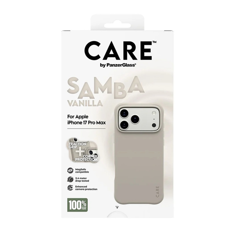 Husa pentru iPhone 17 Pro Max, PanzerGlass, CARE Fashionable Case, Silicon Soft Touch Slim Eco-Friendly cu Protectie Avansata si Compatibilitate Wireless, Antialunecare, Antiamprenta, Maro - 9