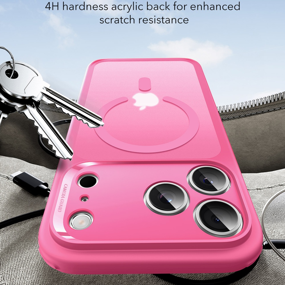 Husa pentru iPhone 17 Pro Max, slim, ESR Classic Hybrid HaloLock, Mov - 3 | YEO
