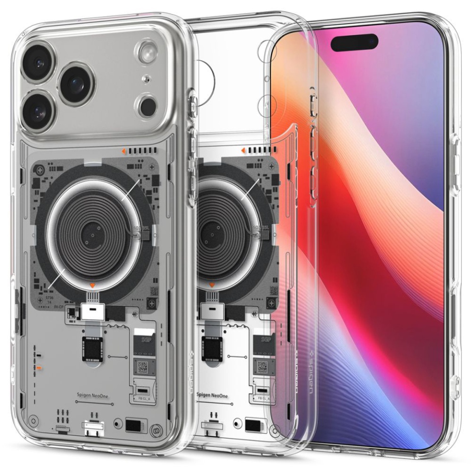 Husa pentru iPhone 17 Pro Max, Ultra Hybrid T MagSafe, Spigen, Coral