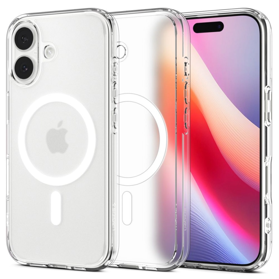 Husa pentru iPhone 17, Ultra Hybrid T MagSafe, Spigen, Alb