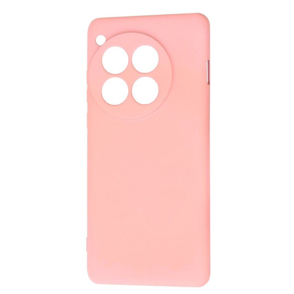 Husa pentru OnePlus 12 din Silicon Catifelat, Protectie Premium, Skyddar SoftElegance - Roz - 1 | YEO