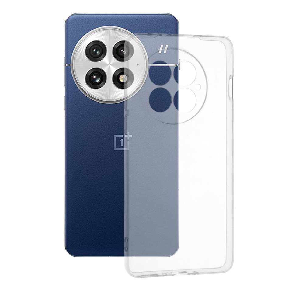 Husa pentru OnePlus 13, SKYDDAR INNOVATION, ClearGuard, din silicon transparent, set cu sticker, Transparenta