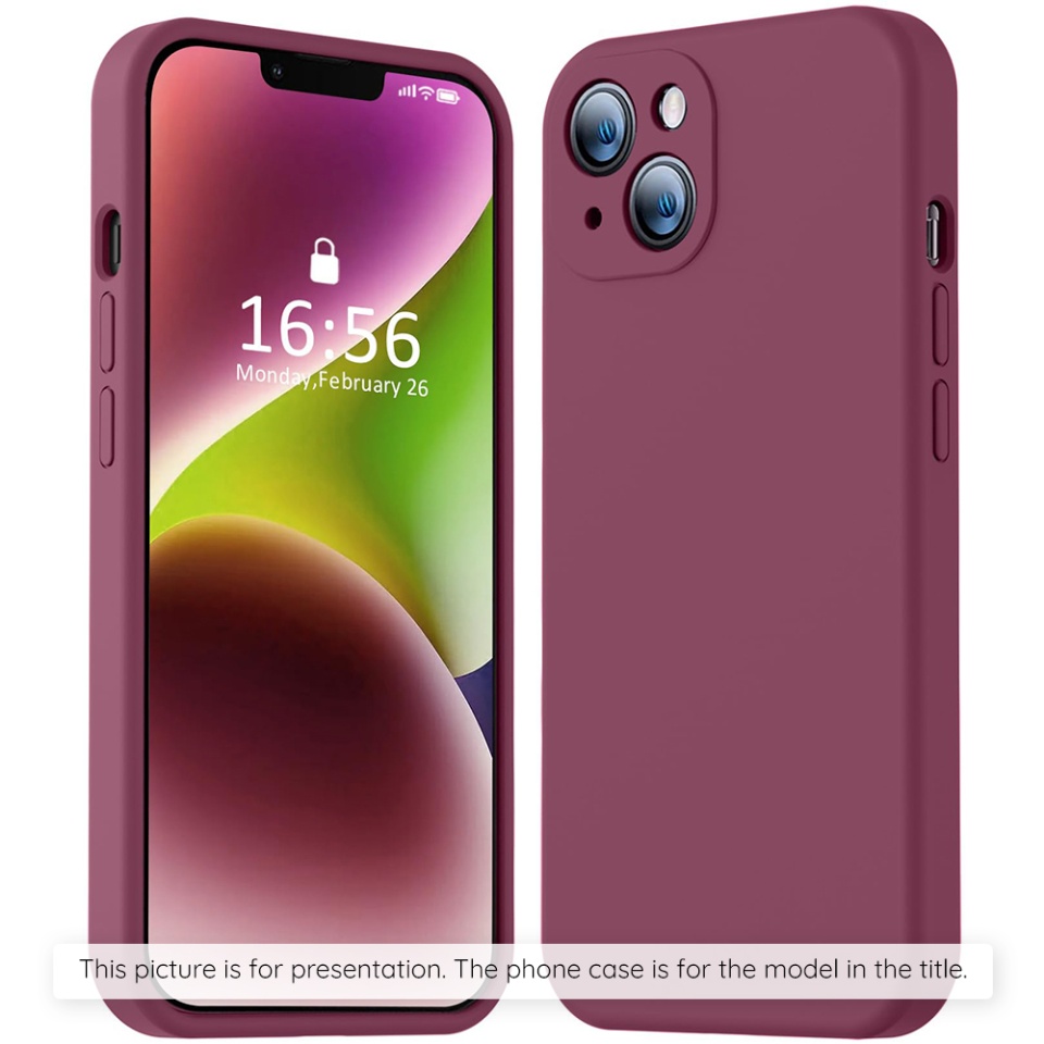 Husa pentru OnePlus Nord 4 din Silicon Catifelat, Protectie Premium, Skyddar SoftElegance - Bordo