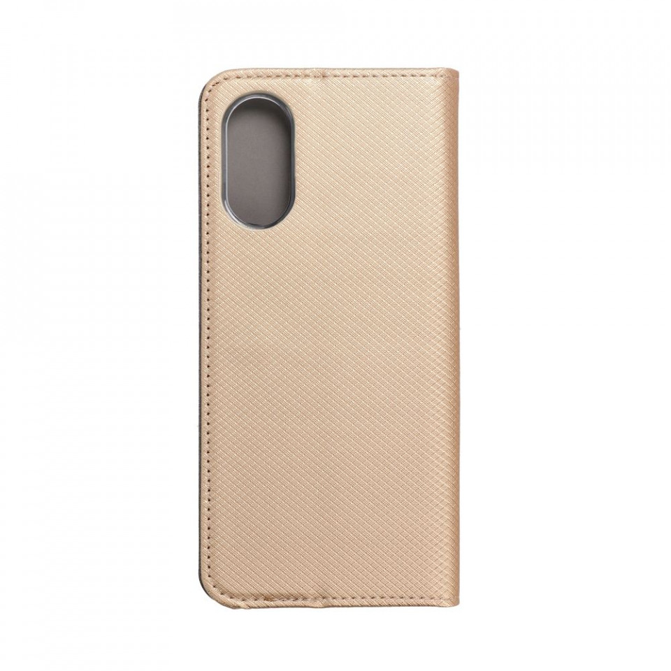 Husa pentru Oppo A17 tip carte, Skyddar Smart - Auriu - 1 | YEO