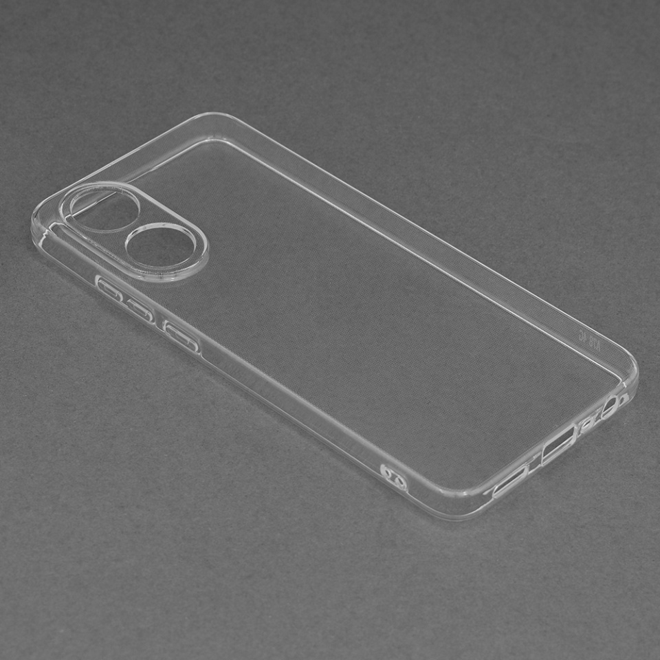 Husa pentru Oppo A78 4G din silicon transparent, SKDR ClearGuard - Transparent - 1 | YEO