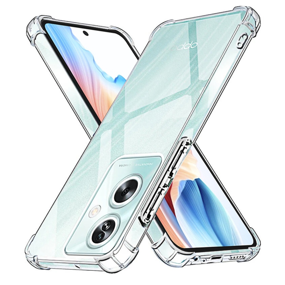Husa pentru Oppo A79 5G / OnePlus Nord N30 SE , SKYDDAR INNOVATION, Shockproof Clear din Silicon Slim, Transparenta, set cu sticker