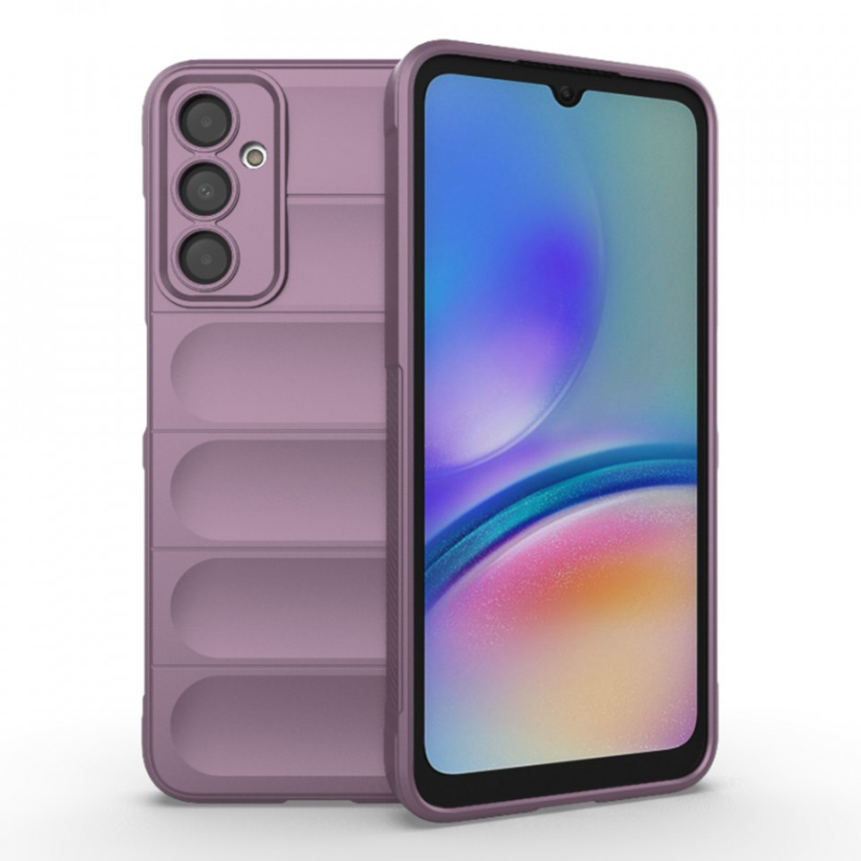 Husa pentru Samsung Galaxy A05s eleganta, din silicon mat, SKDR Vogue - Mov