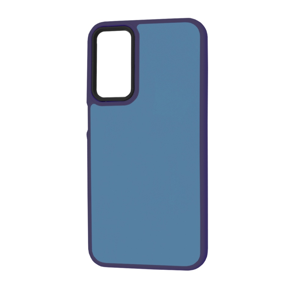 Husa pentru Samsung Galaxy A15 4G / Galaxy A15 5G, SKYDDAR INNOVATION, HaloFrost, AntiSoc, Bleumarin, set cu sticker - 3 | YEO