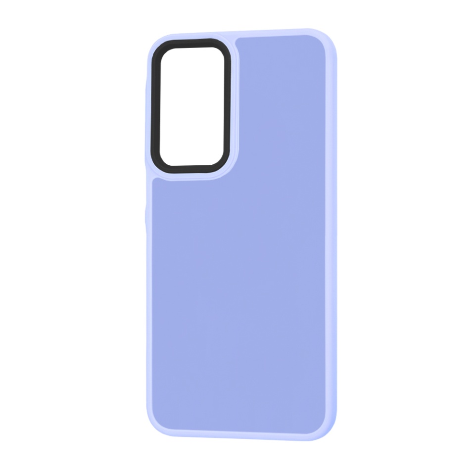 Husa pentru Samsung Galaxy A16 4G / Galaxy A16 5G, SKYDDAR INNOVATION, Frosted, Mov deschis, set cu sticker - 3 | YEO