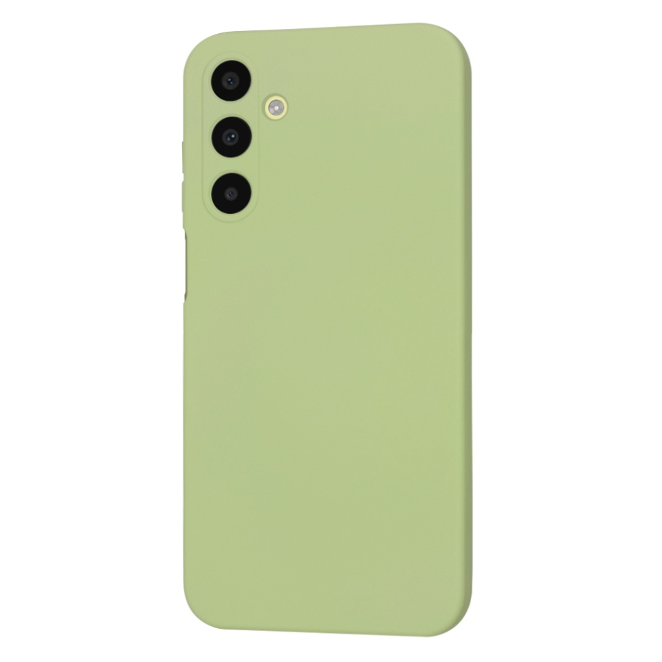 Husa pentru Samsung Galaxy A25 5G din Silicon Catifelat, Protectie Premium, Skyddar SoftElegance Magsafe - Verde - 1 | YEO
