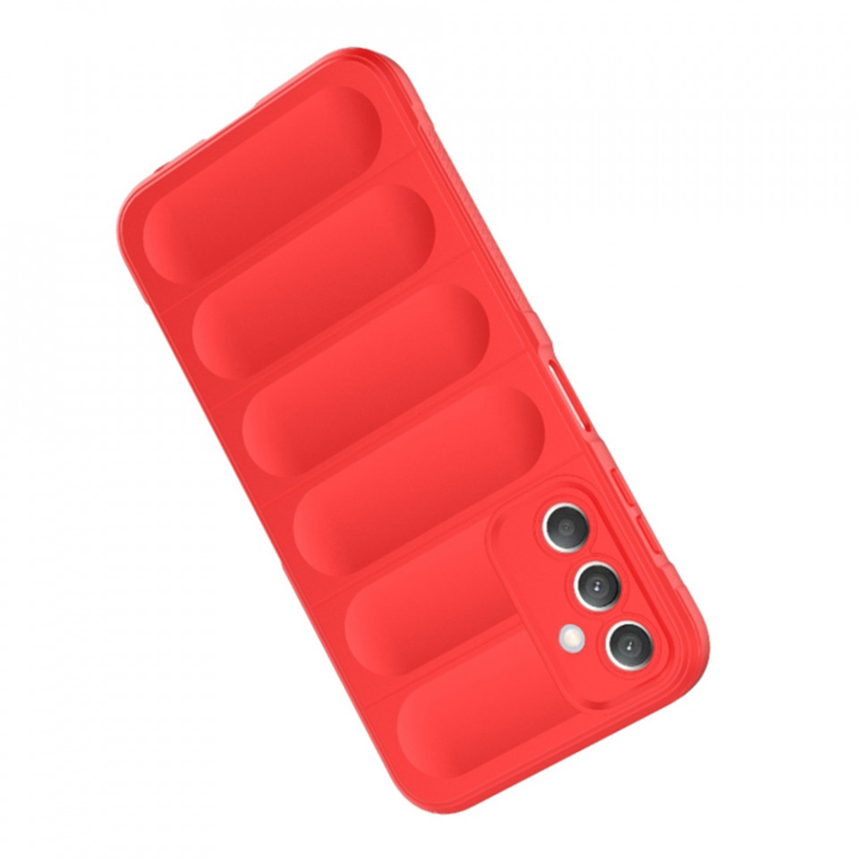 Husa pentru Samsung Galaxy A25 5G eleganta, din silicon mat, SKDR Vogue - Negru - 2 | YEO