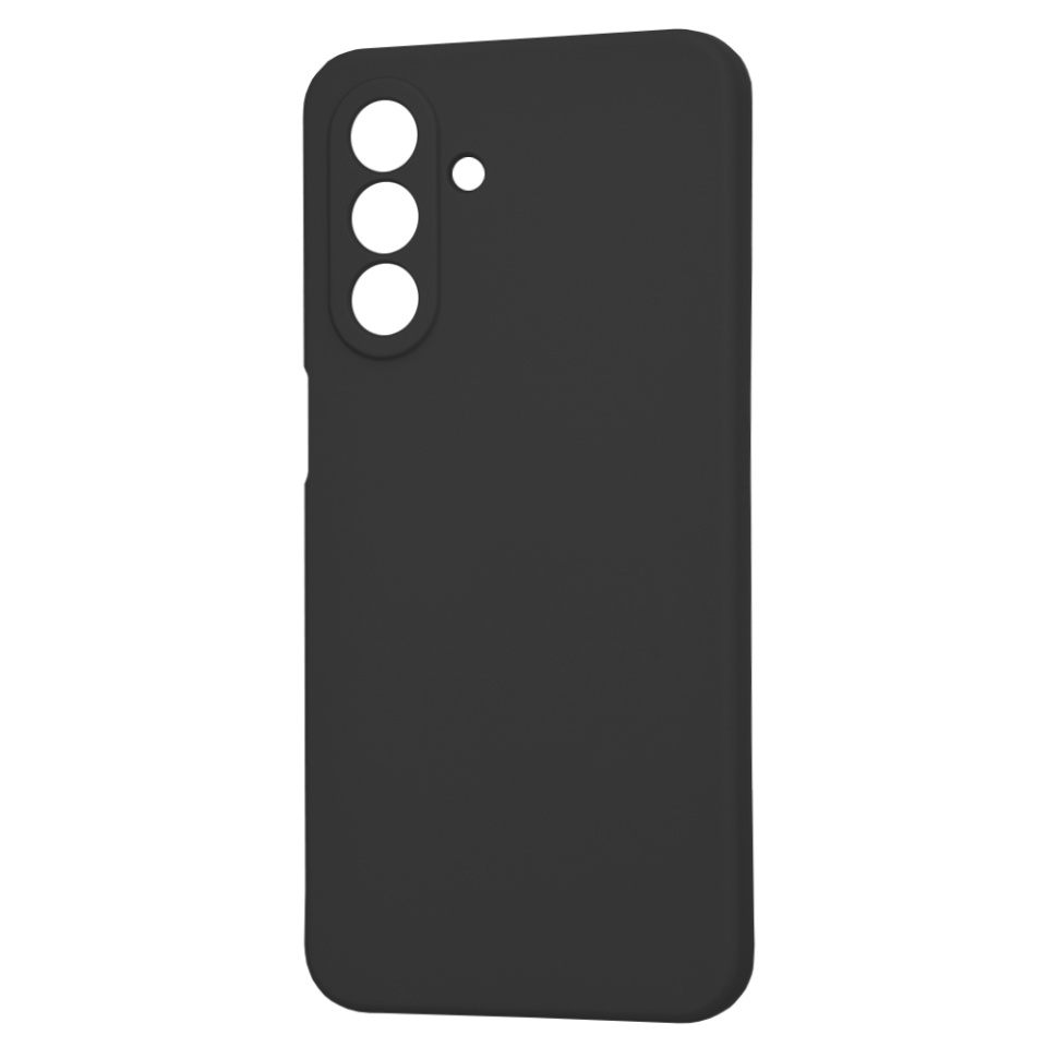 Husa pentru Samsung Galaxy A26 5G din Silicon Catifelat, Protectie Premium, SoftElegance - Negru - 1 | YEO