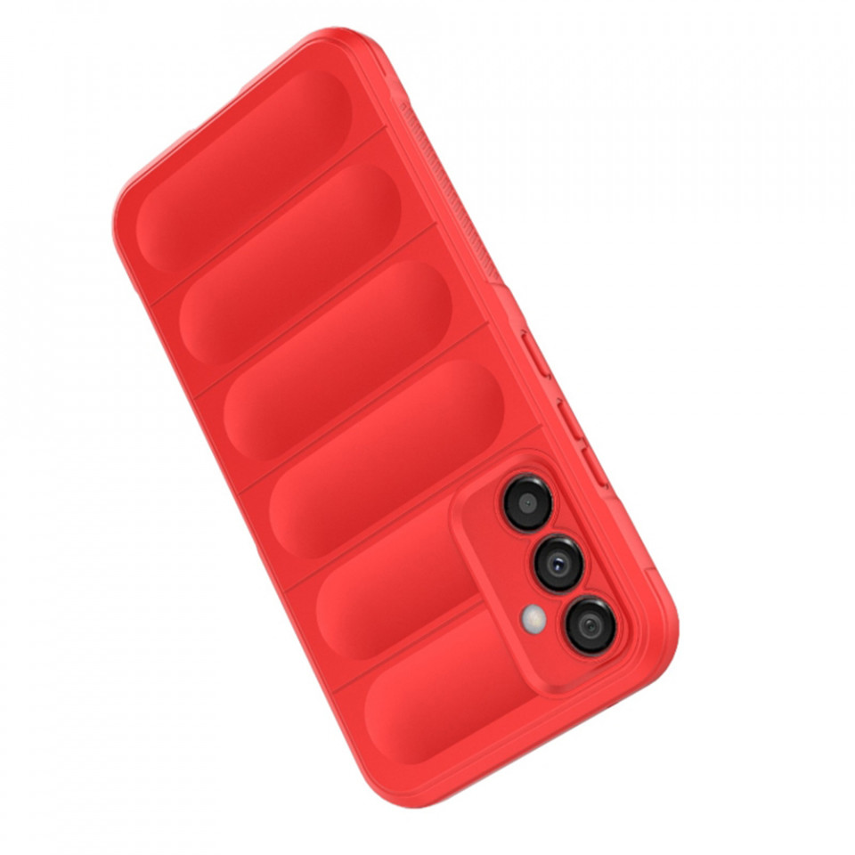 Husa pentru Samsung Galaxy A34 5G eleganta, din silicon mat, SKDR Vogue - Negru - 2 | YEO