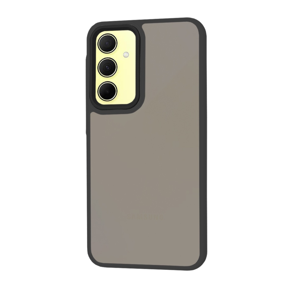 Husa pentru Samsung Galaxy A35 5G, ce Absoarbe Cele mai Aspre Socuri, Skyddar Frosted - Negru - 1 | YEO