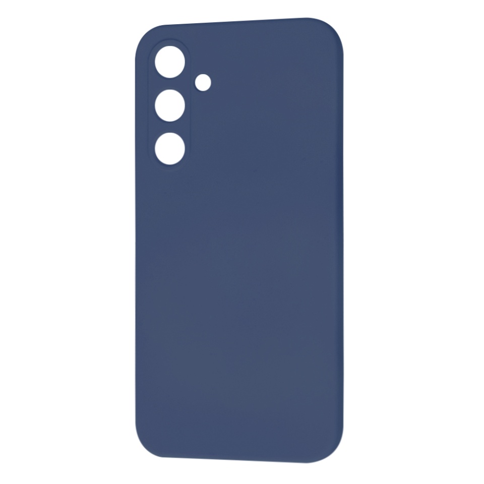 Husa pentru Samsung Galaxy A35 5G din Silicon Catifelat, Protectie Premium, Skyddar SoftElegance Magsafe - Bleumarin - 2 | YEO