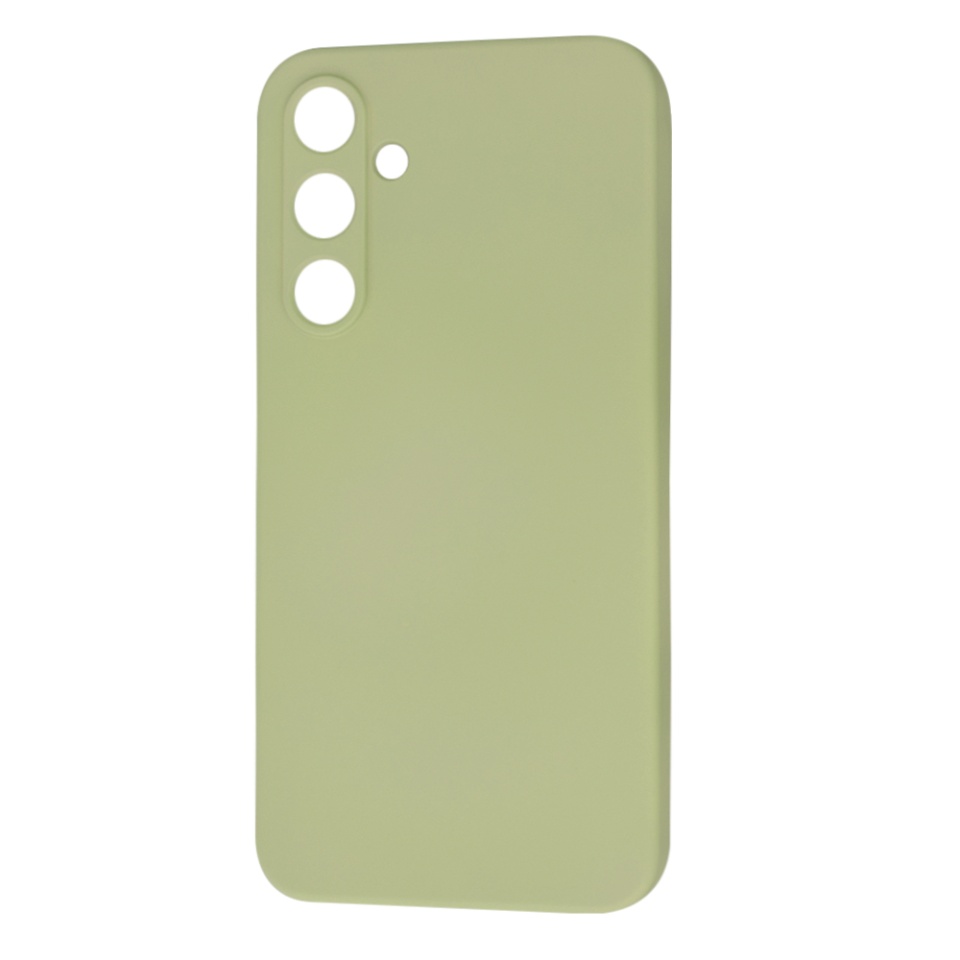 Husa pentru Samsung Galaxy A55 5G din Silicon Catifelat, Protectie Premium, Skyddar SoftElegance - Verde - 3 | YEO
