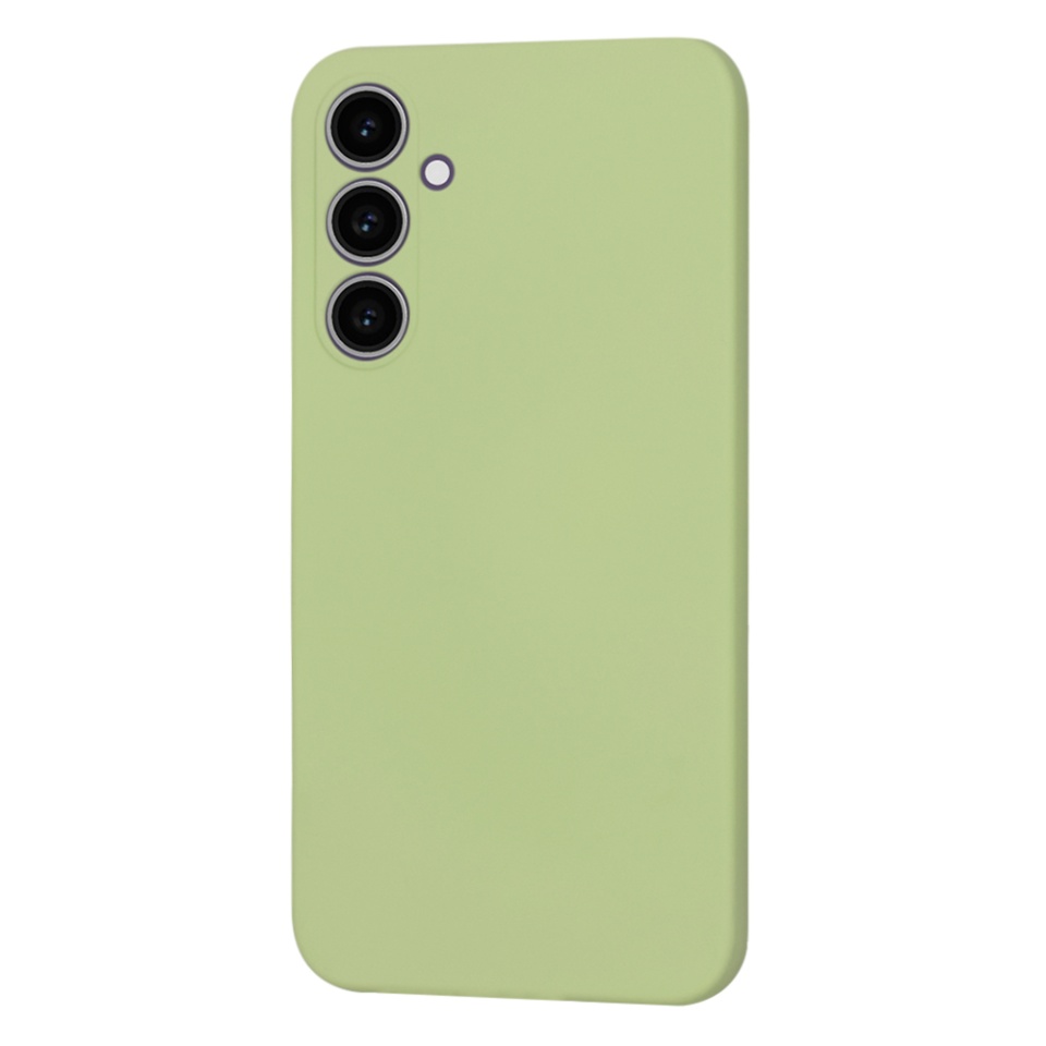 Husa pentru Samsung Galaxy S23 FE din Silicon Catifelat, Protectie Premium, Skyddar SoftElegance MagSafe - Verde - 2 | YEO