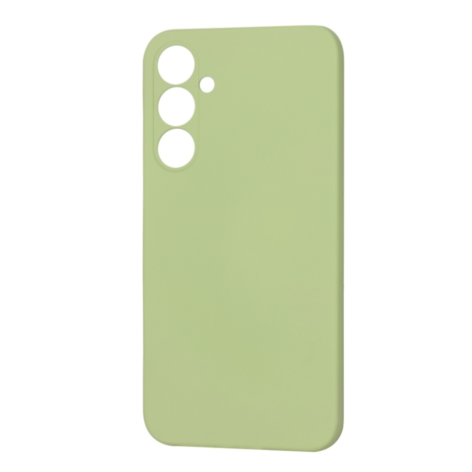 Husa pentru Samsung Galaxy S23 FE, SKYDDAR INNOVATION, din Silicon Catifelat, SoftFlex Magsafe, set cu sticker, Verde - 2 | YEO