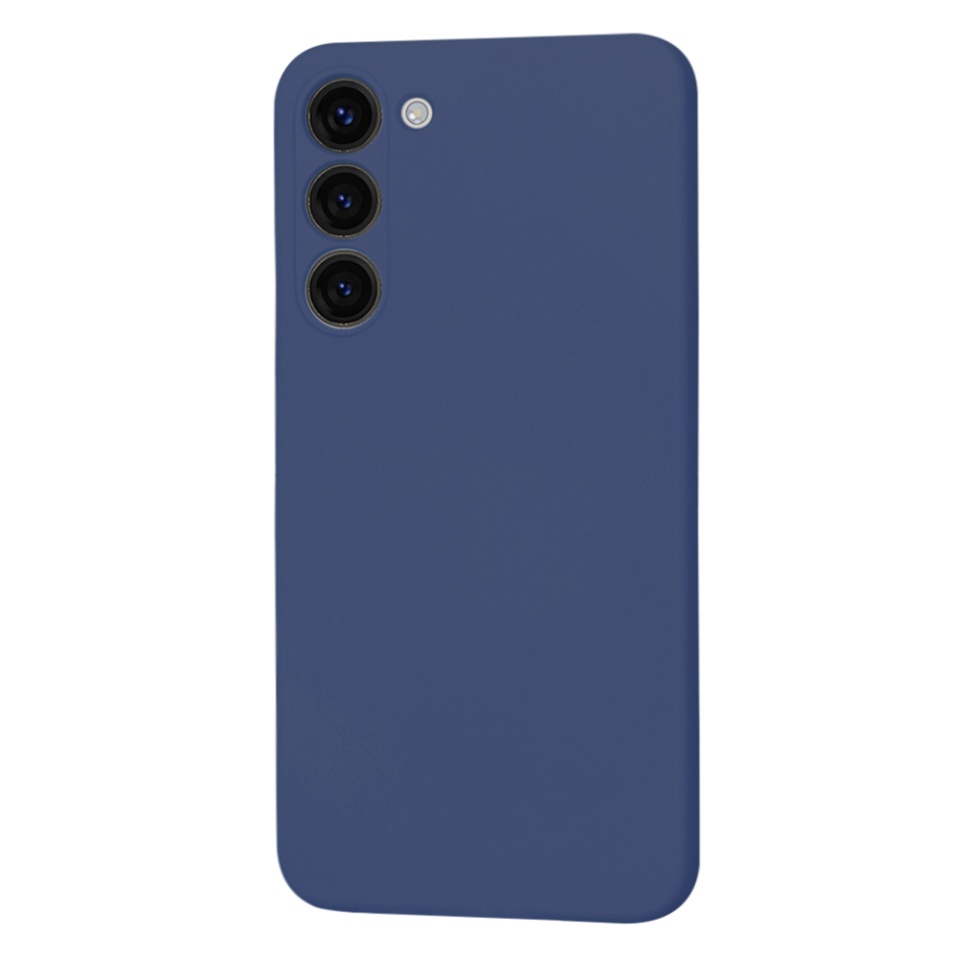 Husa pentru Samsung Galaxy S23 Plus din Silicon Catifelat, Protectie Premium, Skyddar SoftElegance MagSafe - Bleumarin - 2 | YEO
